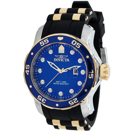 Invicta Men's Quartz Watch - Pro Diver Rotating Bezel Steel and Rubber Strap | 39101 ,