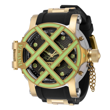 Invicta Men's Quartz Watch - Pro Diver Two Tone Black and Yellow Gold Strap | 37350 ,