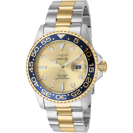 Invicta Men's Quartz Watch - Pro Diver Yellow Gold Stainless Steel Bracelet | 36549 ,