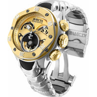 Invicta Men's Quartz Watch - Reserve Chronograph Black and Gold dial Bracelet | 33371 ,