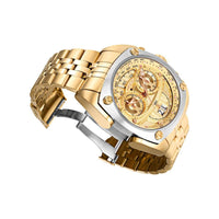 Invicta Men's Quartz Watch - Reserve Chronograph Gold Tone Dial Bracelet | 32072 ,