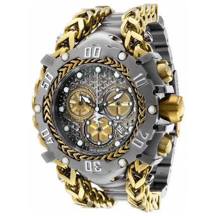 Invicta Men's Quartz Watch - Reserve Gladiator Khaki and Gunmetal Dial | 36618 ,