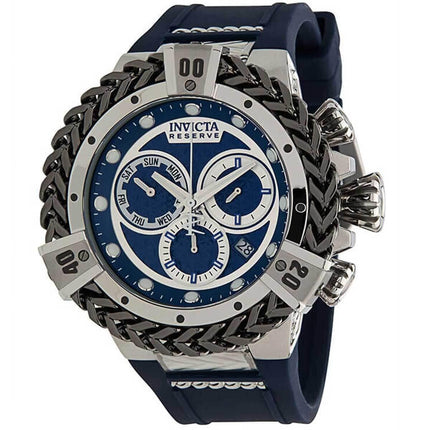 Invicta Men's Quartz Watch - Reserve Herc Chronograph Blue Rubber Strap | 33151 ,
