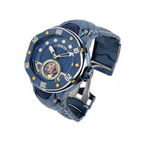 Invicta Men's Quartz Watch - Reserve Kraken Open Heart Dial Blue Bracelet | 35730 ,