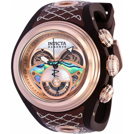 Invicta Men's Quartz Watch - Reserve S1 Chronograph rose gold and mop dial | 38882 ,