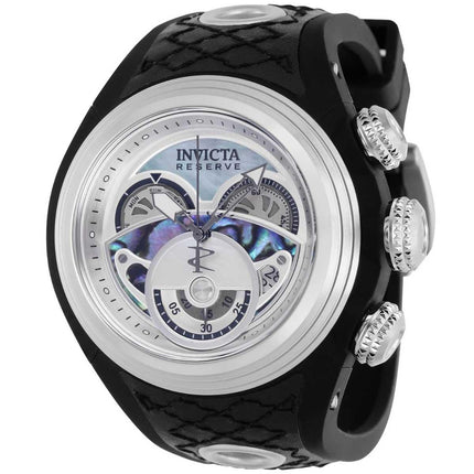Invicta Men's Quartz Watch - Reserve S1 Chronograph white mop dial strap | 38875 ,