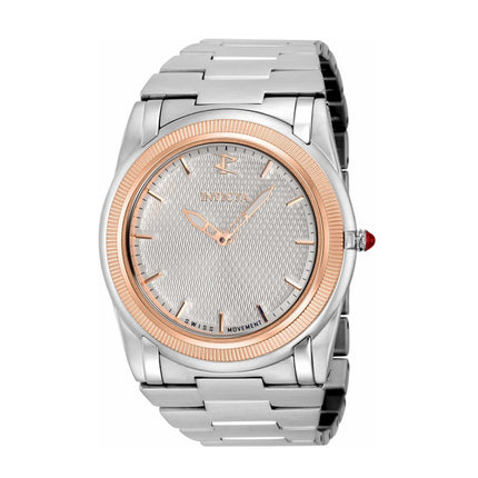 Invicta Men's Quartz Watch - Reserve Slim Silver Tone Dial Stainless Steel | 41035 ,