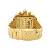 Invicta Men's Quartz Watch - Russian Diver Chrono Gold Tone and White MOP Dial | 35637 ,