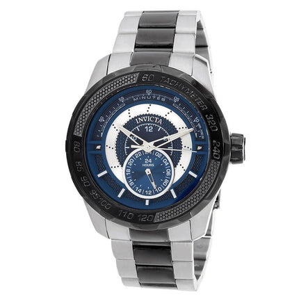 Invicta Men's Quartz Watch - S1 Rally Blue and Silver Dial Two Tone Bracelet | 30569 ,