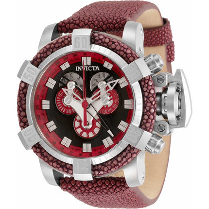 Invicta Men's Quartz Watch - Sea Hunter Chronograph Stingray Leather Strap | 34383 ,