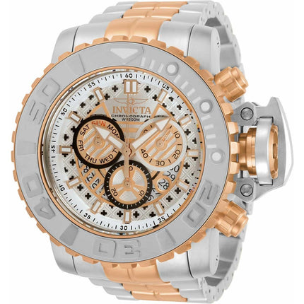 Invicta Men's Quartz Watch - Sea Hunter Chronograph Two Tone Bracelet | 30909 ,