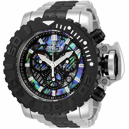 Invicta Men's Quartz Watch - Sea Hunter Chronograph Two Tone SS Bracelet | 33364 ,