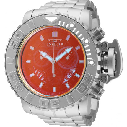 Invicta Men's Quartz Watch - Sea Hunter Chronograph Yellow Dial Bracelet | 32641 ,