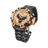Invicta Men's Quartz Watch - Shaq Chronograph Gunmetal Steel Bracelet | 33658 ,