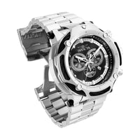 Invicta Men's Quartz Watch - Shaq Chronograph Silver Tone Steel Bracelet | 33659 ,