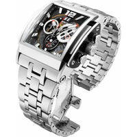 Invicta Men's Quartz Watch - Shaq Chronograph Silver Tone Steel Bracelet | 33734 ,