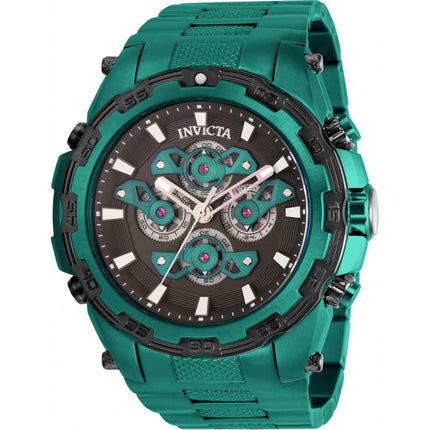 Invicta Men's Quartz Watch - Specialty Chrono Green Stainless Steel Bracelet | 34224 ,