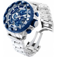 Invicta Men's Quartz Watch - Specialty Chrono Silver and Blue dial Bracelet | 35228 ,