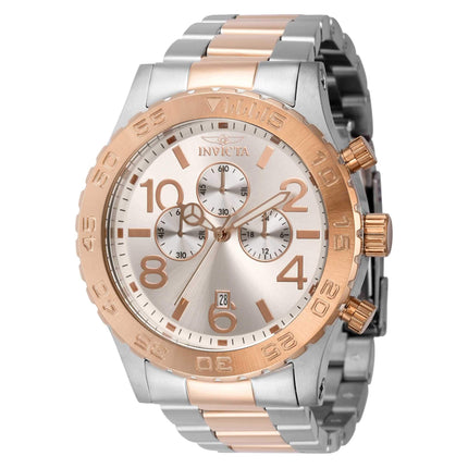 Invicta Men's Quartz Watch - Specialty Chronograph Silver Tone Dial Bracelet | 40604 ,