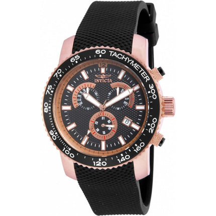 Invicta Men's Quartz Watch - Specialty Chronograph Two Tone Case Black Strap | 17775 ,