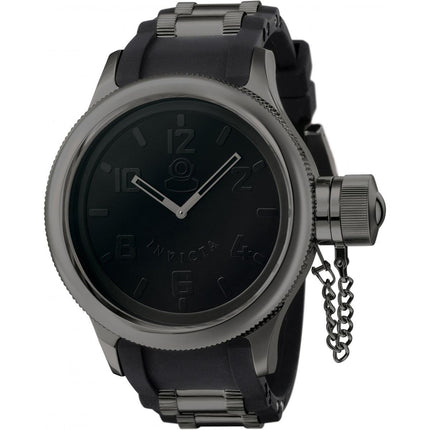 Invicta Men's Quartz Watch - Specialty Russian Diver Black Ceramic Dial Strap | 0394 ,