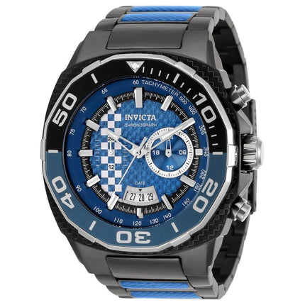 Invicta Men's Quartz Watch - Speedway Black Stainless Steel Bracelet | 33197 ,