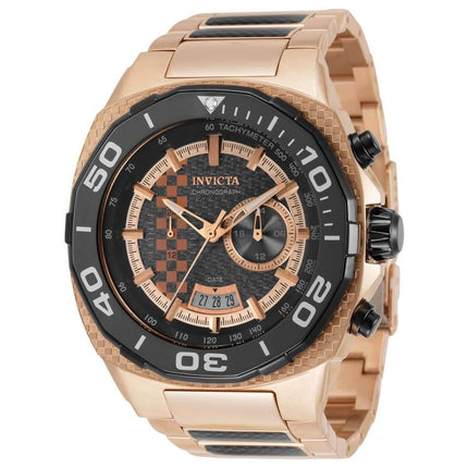 Invicta Men's Quartz Watch - Speedway Rose Gold Stainless Steel Bracelet | 33198 ,
