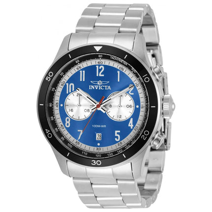 Invicta Men's Quartz Watch - Speedway Silver Tone Stainless Steel Bracelet | 34056 ,