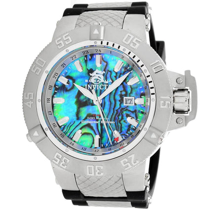 Invicta Men's Quartz Watch - Subaqua Noma III Black and Silver Tone Strap | 29614 ,