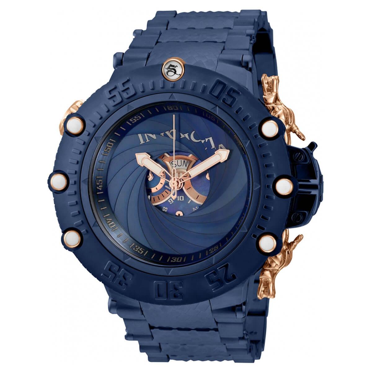 Invicta Men's Quartz Watch - Subaqua Noma VII Dark Blue Shutter