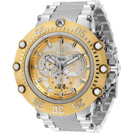 Invicta Men's Quartz Watch - Subaqua Noma VII Silver and Gold Tone Dial | 32120 ,