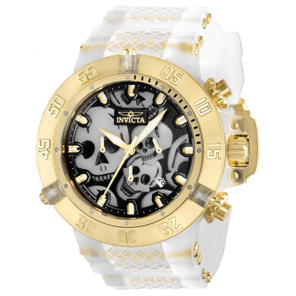 Invicta Men's Quartz Watch - Subaqua White and Black Dial Strap | 37328 ,