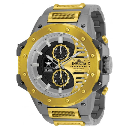 Invicta Men's Quartz Watch - U.S. Army Chronograph Titanium Bracelet | 32988 ,