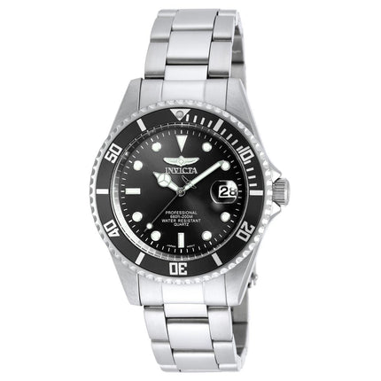Invicta Men's Stainless Steel Watch - Pro Diver Coin Edge Bezel Black Dial | 8932OB ,