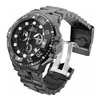 Invicta Men's Swiss Quartz Watch - Excursion Chronograph Black Dial Bracelet | 34189 ,