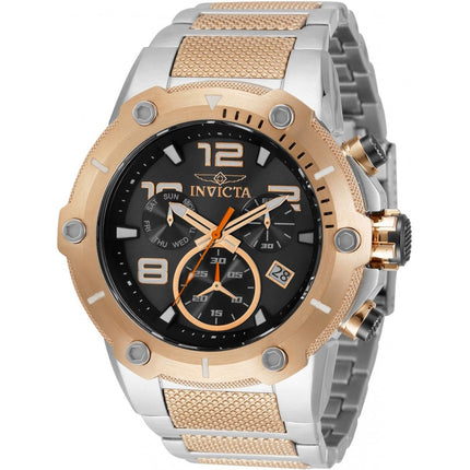 Invicta Men's Swiss Quartz Watch - Speedway Chronograph Black Dial Bracelet | 33282 ,