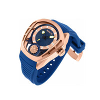 Invicta Men's Watch - Akula Automatic Rose Gold Tone and Blue Dial Strap | 35444 ,