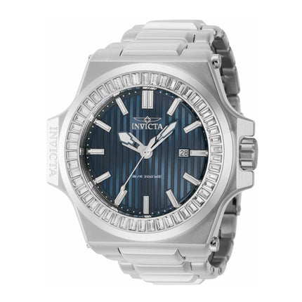 Invicta Men's Watch - Akula Blue Dial Stainless Steel Bracelet Date Display | 43380 ,