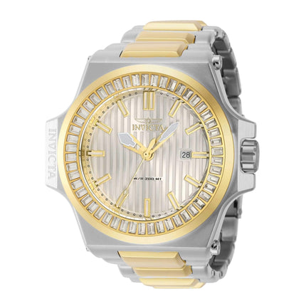 Invicta Men's Watch - Akula Date Display Silver Dial Two Tone Steel Bracelet | 43385 ,