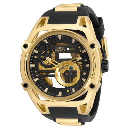 Invicta Men's Watch - Akula Rubber and Stainless Steel Strap Black Dial | 32349 ,