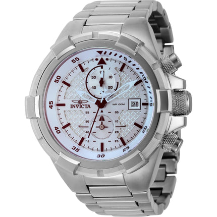 Invicta Men's Watch - Aviator Chrono Silver Dial Stainless Steel Bracelet | 39385 ,