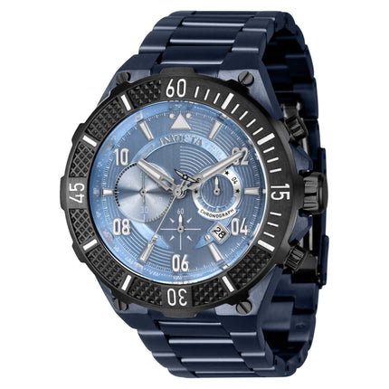Invicta Men's Watch - Aviator Chronograph Quartz Blue Dial Bracelet | 40516 ,