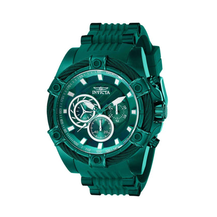 Invicta Men's Watch - Bolt Chronograph Green Stainless Steel and Rubber Strap | 40785 ,