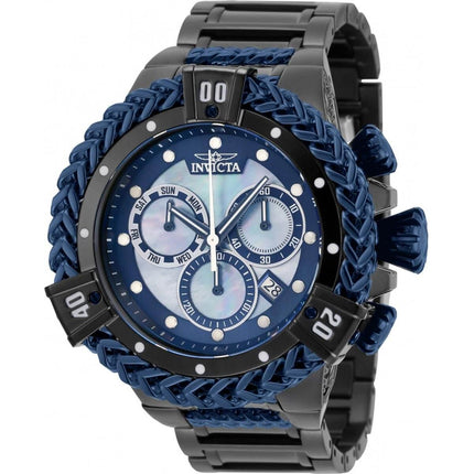 Invicta Men's Watch - Bolt Quartz Chronograph Mother of Pearl Dial Bracelet | 35576 ,