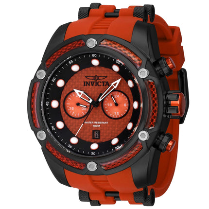 Invicta Men's Watch - Bolt Quartz Orange and Black Strap | 42283 ,