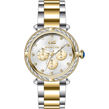 Invicta Men's Watch - Bolt Quartz Silver and Gold Tone Dial Steel Bracelet | 43882 ,