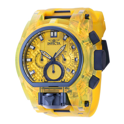 Invicta Men's Watch - Bolt Zeus Magnum Chronograph Yellow and Blue Dial Strap | 39472 ,