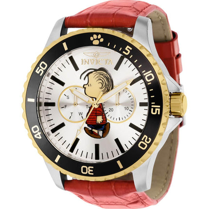 Invicta Men's Watch - Character Collection Snoopy Rotating Bezel Silver Case | 38643 ,