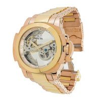 Invicta Men's Watch - Coalition Forces Automatic Rose Gold Tone Skeleton Dial | 38348 ,