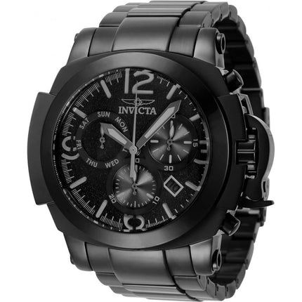 Invicta Men's Watch - Coalition Forces Chronograph Black Dial SS Bracelet | 34193 ,